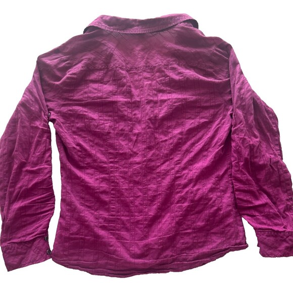 Y2K Vintage Wet Seal Top Womens XL Purple Mallcore Indie Sleaze Dark Academia - Picture 3 of 10